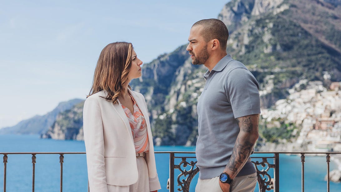Maria Chiara Giannetta and Jesse Williams, Hotel Costiera