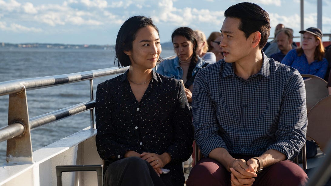 Greta Lee and Teo Yoo, Past Lives