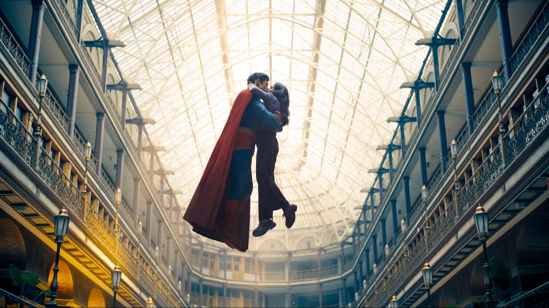 David Corenswet and Rachel Brosnahan, Superman