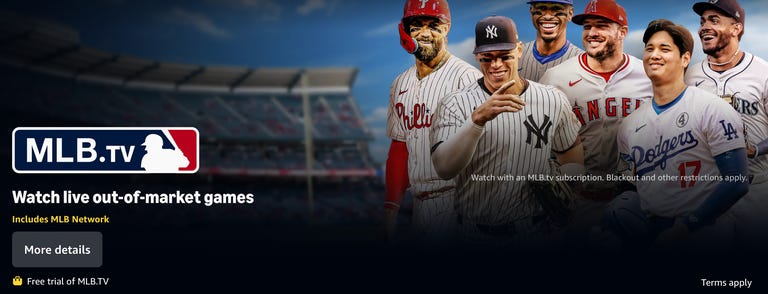MLB.TV on Prime Video